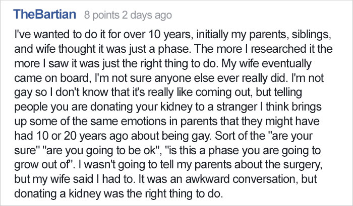 Man Donates Kidney To A Total Stranger, Receives Emotional Letter 3 Months Later Man Donates Kidney To A Total Stranger, Receives Emotional Letter 3 Months Later