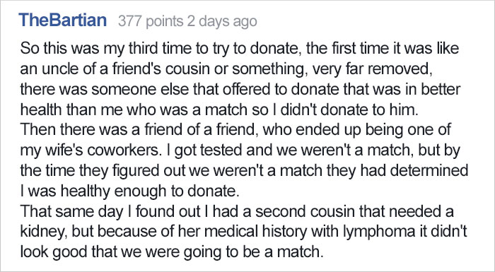 Man Donates Kidney To A Total Stranger, Receives Emotional Letter 3 Months Later Man Donates Kidney To A Total Stranger, Receives Emotional Letter 3 Months Later