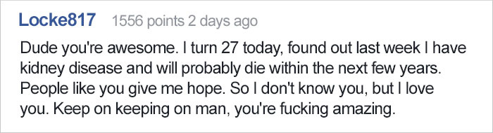 Man Donates Kidney To A Total Stranger, Receives Emotional Letter 3 Months Later Man Donates Kidney To A Total Stranger, Receives Emotional Letter 3 Months Later