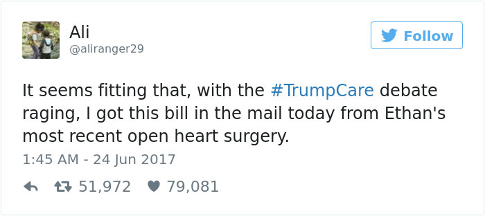 Mom Shares Her Son&#8217;s Crazy Surgery Bill To Show What Will Happen Under Trumpcare