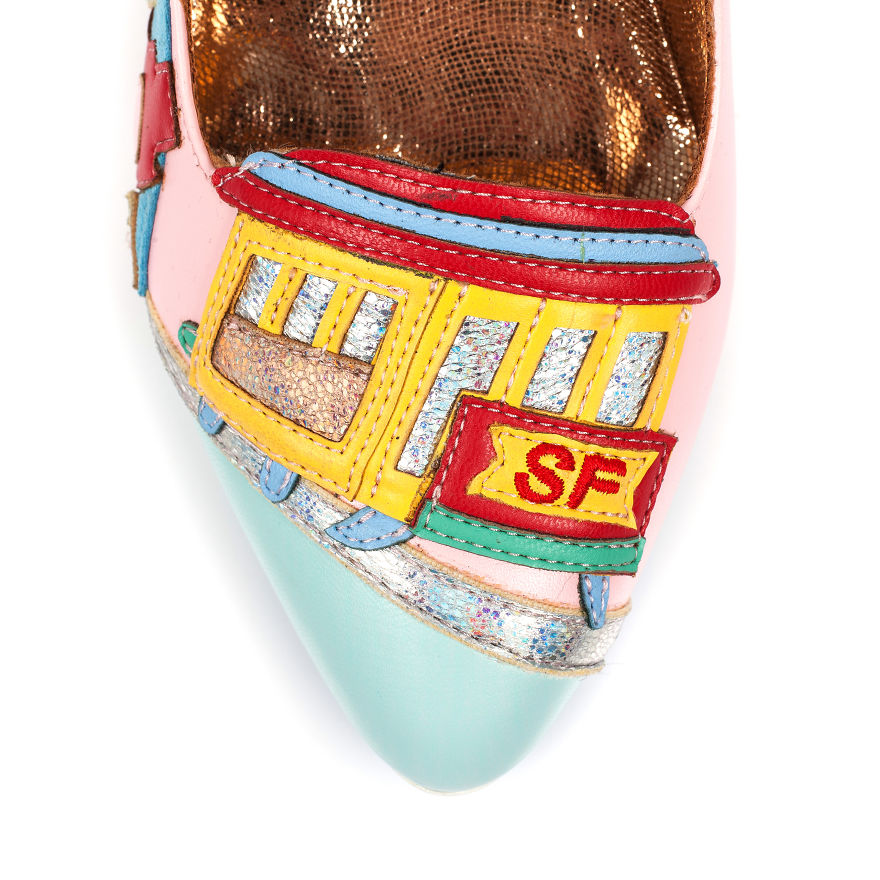 I Created Shoes That Will Take You On A Road Trip Across The US