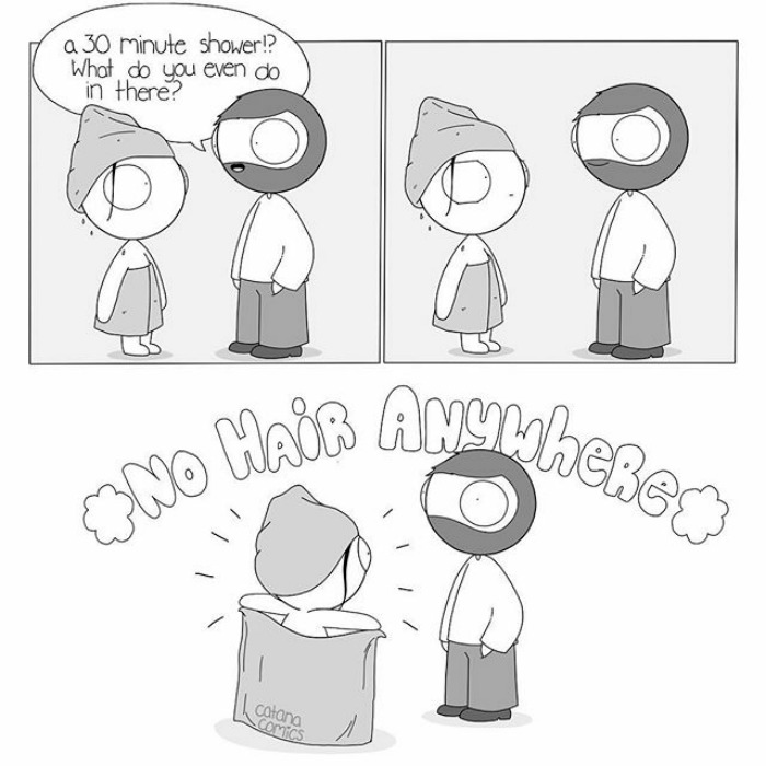 Girlfriend Secretly Illustrates Everyday Life With Her Bf, He Uploads Comics Online And They Go Viral (New Pics)