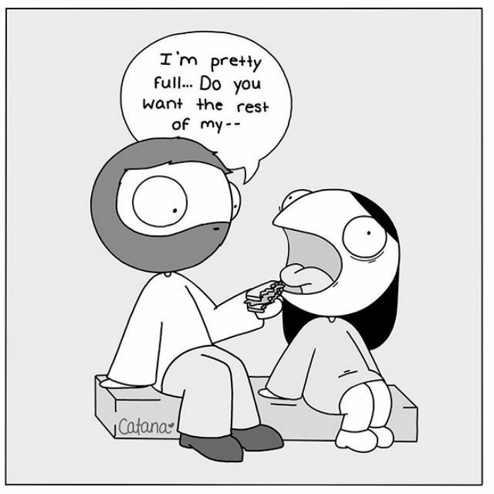 Girlfriend Secretly Illustrates Everyday Life With Her Bf, He Uploads Comics Online And They Go Viral (New Pics)