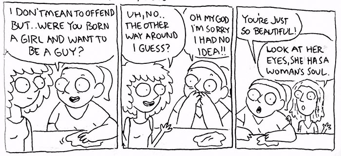 Transgender Artist Illustrates Her Gender Transition In 101 Emotional Comics Transgender Artist Illustrates Her Gender Transition In 101 Emotional Comics