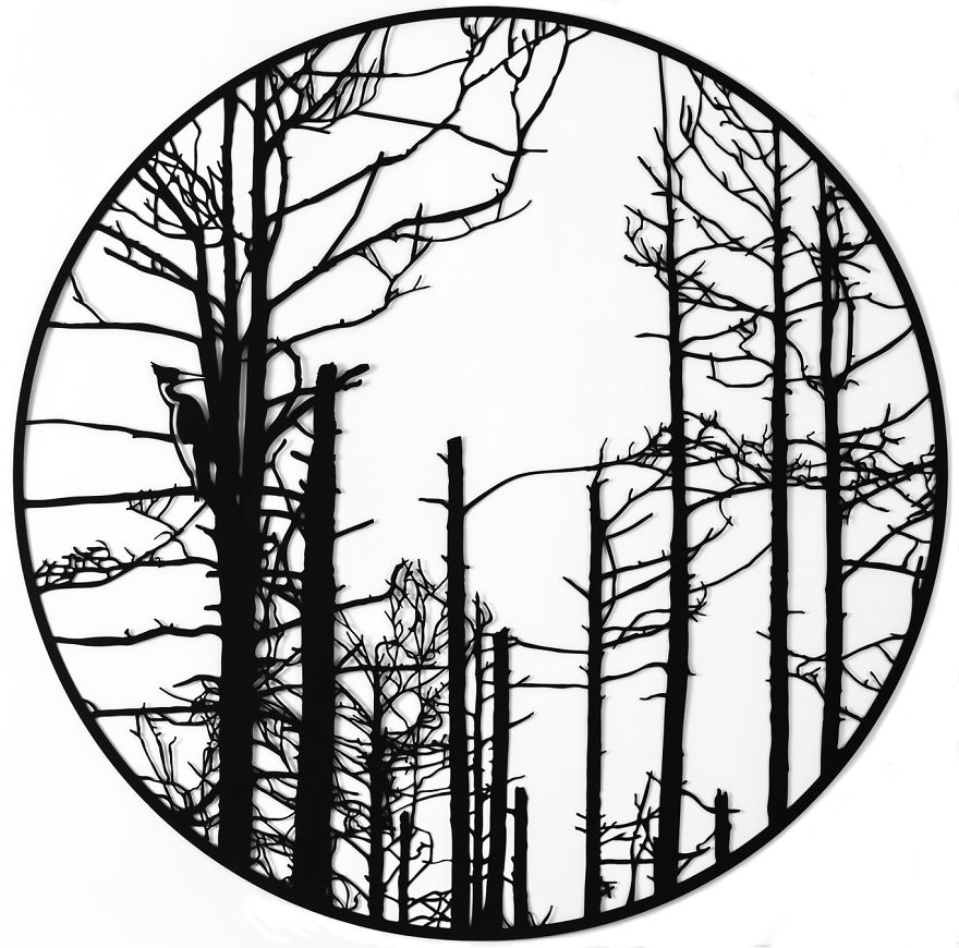 I Create Paper Cuttings Of Extinct Animals I Create Paper Cuttings Of Extinct Animals