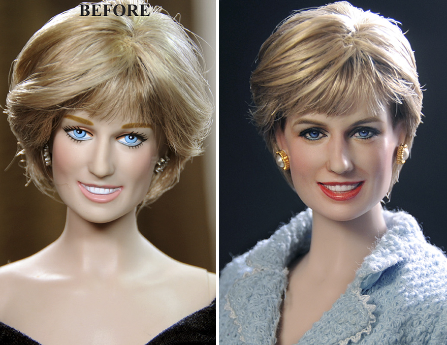 Artist Repaints Mass-Produced Dolls To Make Them Look More Realistic, And The Result Is Amazing