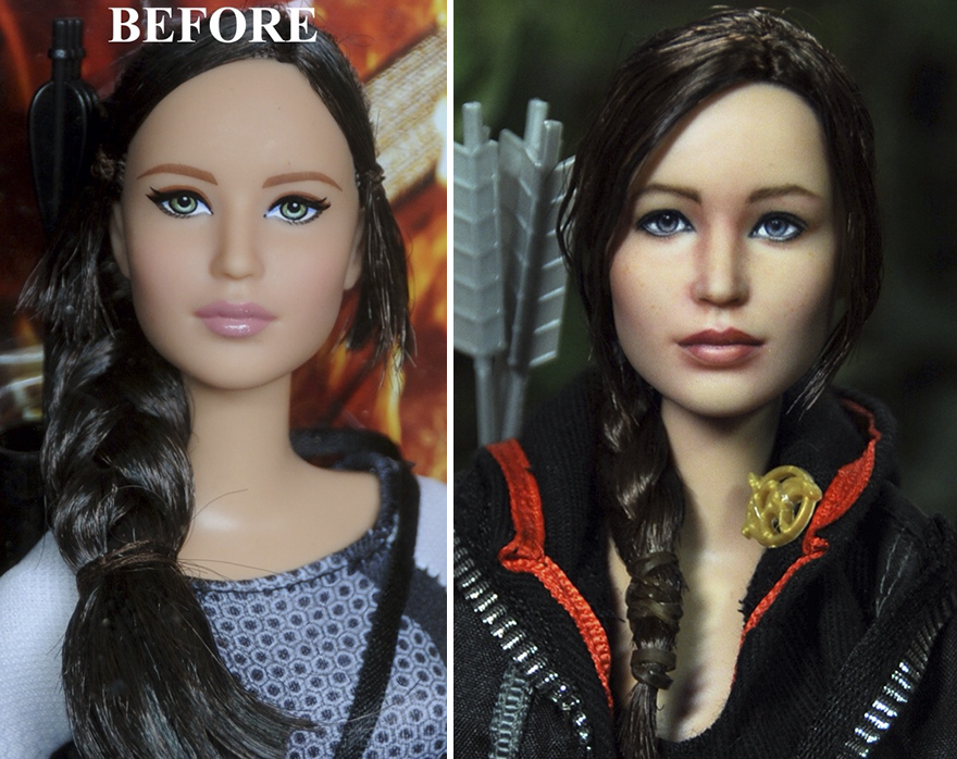 Artist Repaints Mass-Produced Dolls To Make Them Look More Realistic, And The Result Is Amazing