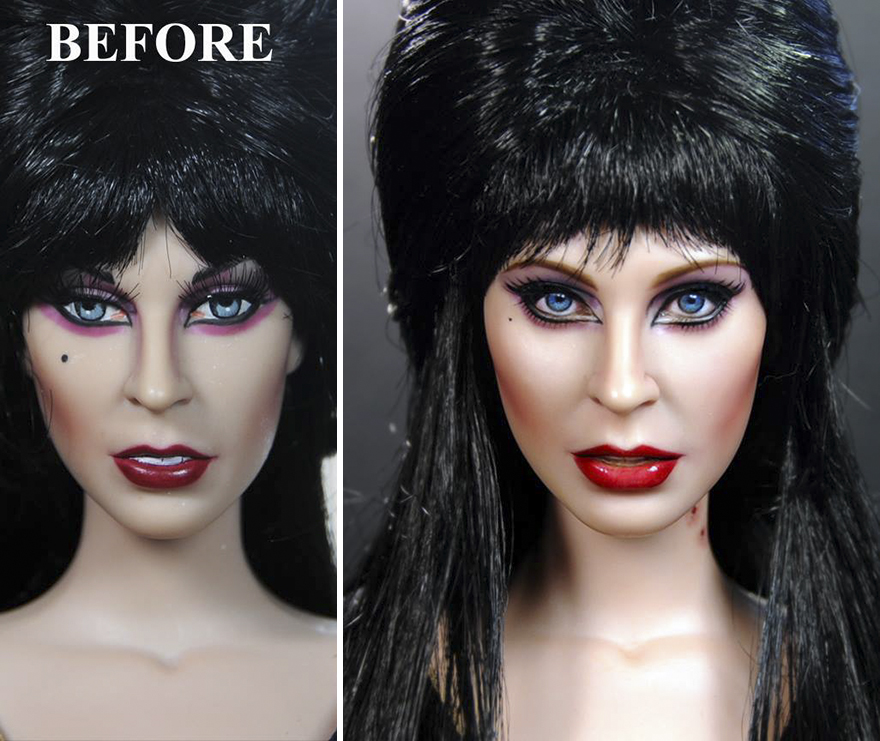 Artist Repaints Mass-Produced Dolls To Make Them Look More Realistic, And The Result Is Amazing
