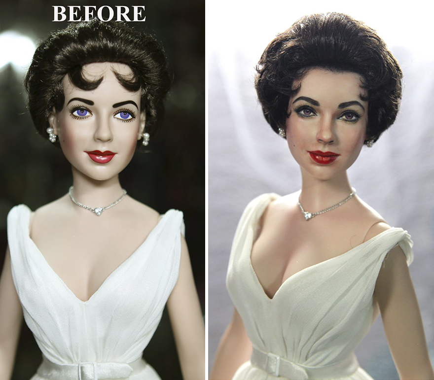 Artist Repaints Mass-Produced Dolls To Make Them Look More Realistic, And The Result Is Amazing