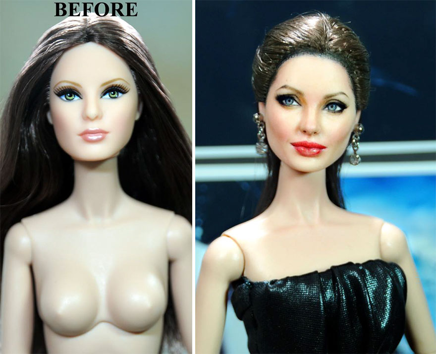 Artist Repaints Mass-Produced Dolls To Make Them Look More Realistic, And The Result Is Amazing