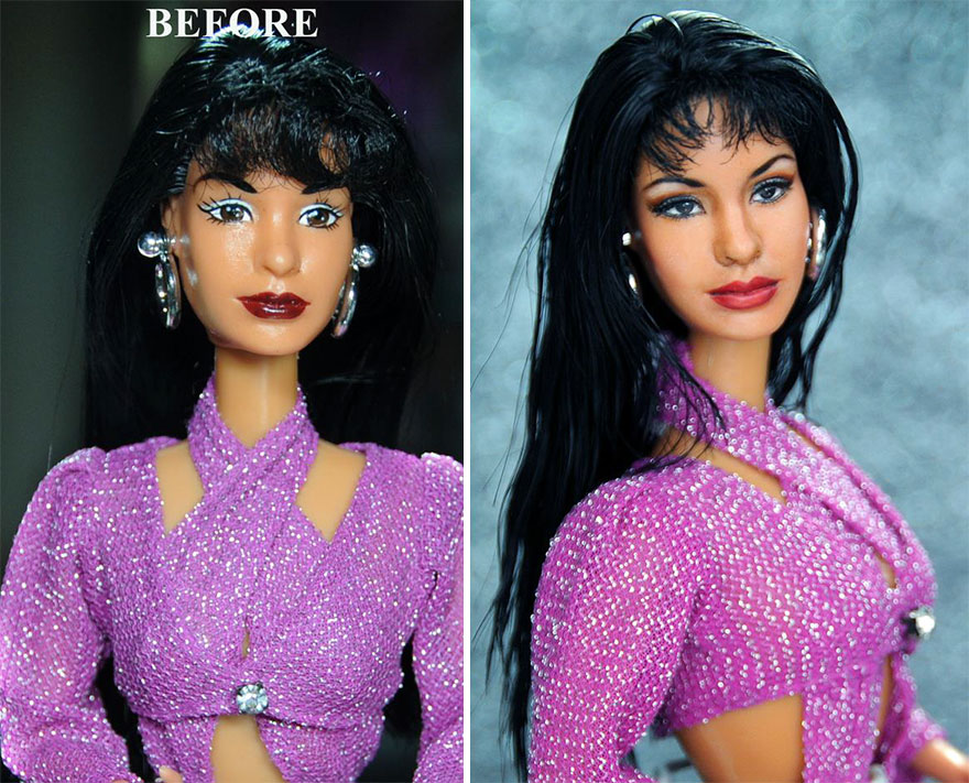 Artist Repaints Mass-Produced Dolls To Make Them Look More Realistic, And The Result Is Amazing