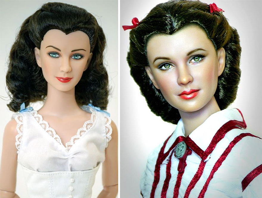 Artist Repaints Mass-Produced Dolls To Make Them Look More Realistic, And The Result Is Amazing