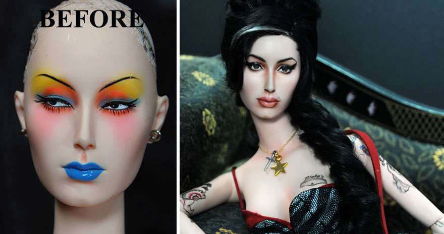 Artist Repaints Mass-Produced Dolls To Make Them Look More Realistic, And The Result Is Amazing
