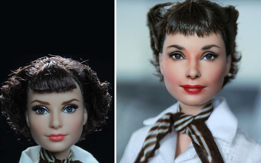 Artist Repaints Mass-Produced Dolls To Make Them Look More Realistic, And The Result Is Amazing