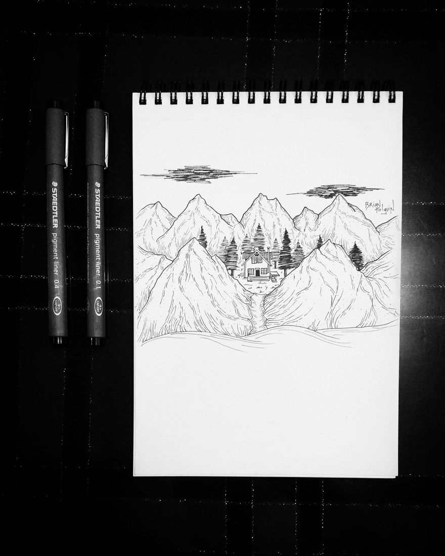 Thorough And Detailed Illustrations By The Colombian Brian Holguín