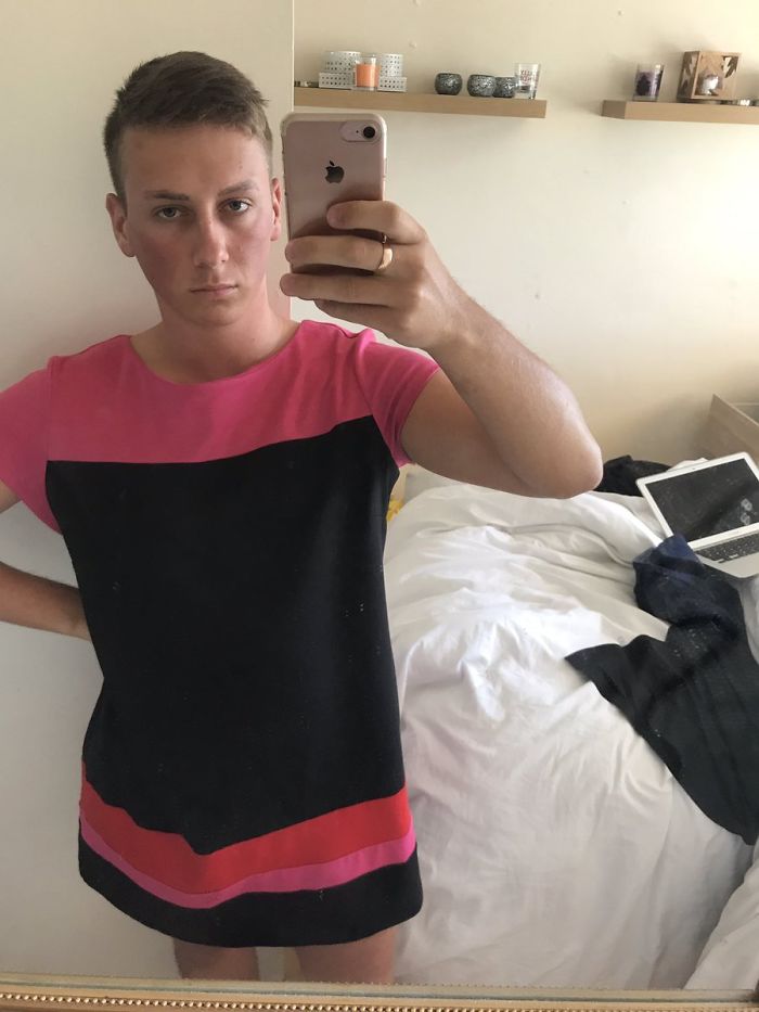 Boss Sends Guy Home For Violating The Male Dress Code, So He Decides To Follow The Female One Instead Boss Sends Guy Home For Violating The Male Dress Code, So He Decides To Follow The Female One Instead