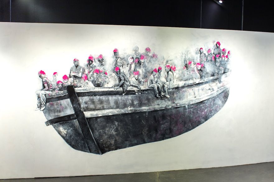 World Leaders Reimagined As Refugees In A Powerful Project By A Syrian Artist World Leaders Reimagined As Refugees In A Powerful Project By A Syrian Artist