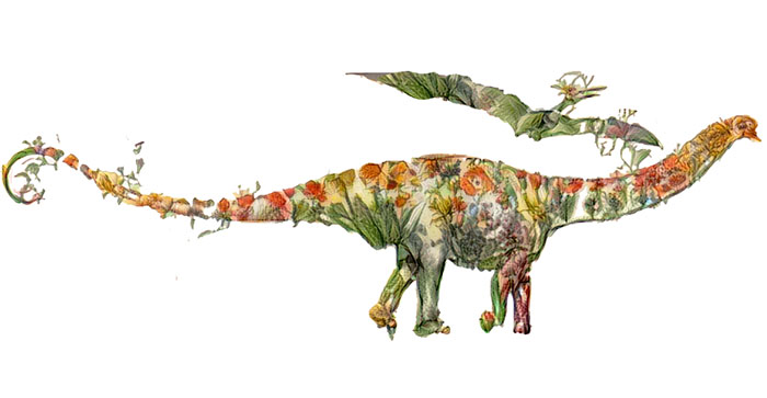 Artificial Intelligence Turns A Book Of Flowers Into Surprisingly Lovely Dinosaur Art Artificial Intelligence Turns A Book Of Flowers Into Surprisingly Lovely Dinosaur Art