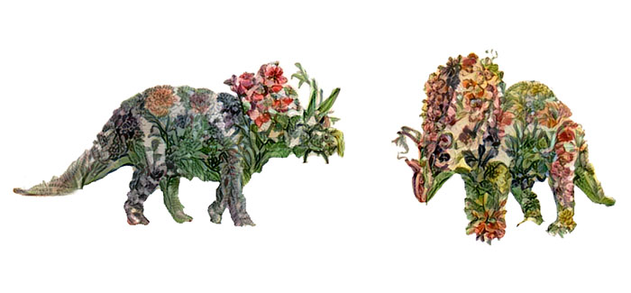 Artificial Intelligence Turns A Book Of Flowers Into Surprisingly Lovely Dinosaur Art Artificial Intelligence Turns A Book Of Flowers Into Surprisingly Lovely Dinosaur Art