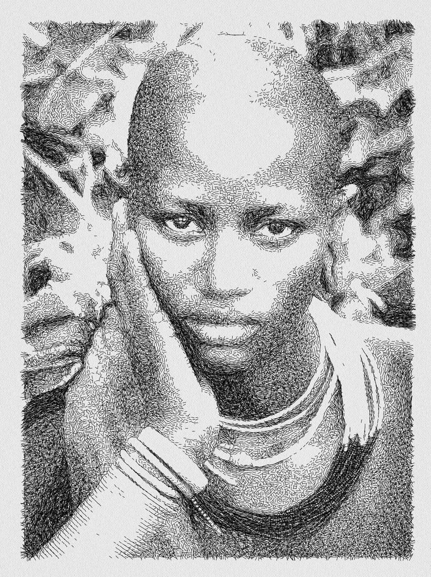 I Programmed A Plotter Bot To Draw With A Pen