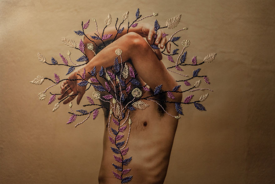 Photography Merges With Delicate Embroidery In Works By This Brazilian Artist Photography Merges With Delicate Embroidery In Works By This Brazilian Artist