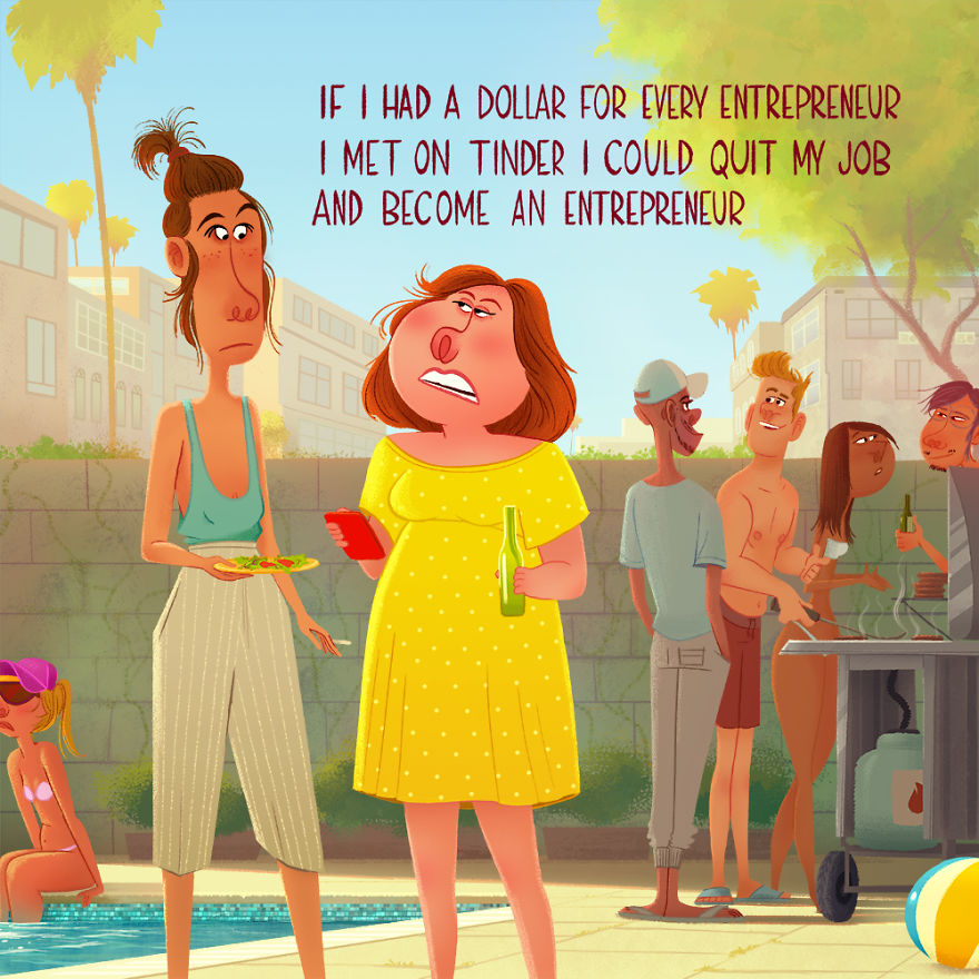 I Often Overhear People Say Funny Things, So I Started Illustrating Them I Often Overhear People Say Funny Things, So I Started Illustrating Them