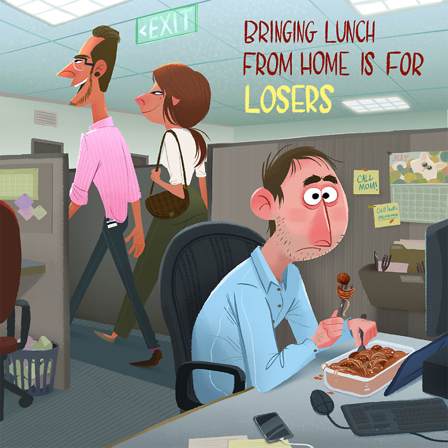 I Often Overhear People Say Funny Things, So I Started Illustrating Them I Often Overhear People Say Funny Things, So I Started Illustrating Them