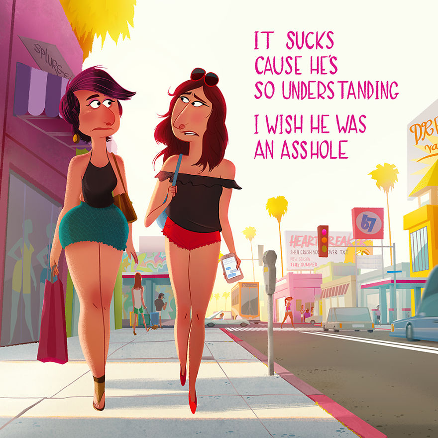 I Often Overhear People Say Funny Things, So I Started Illustrating Them I Often Overhear People Say Funny Things, So I Started Illustrating Them