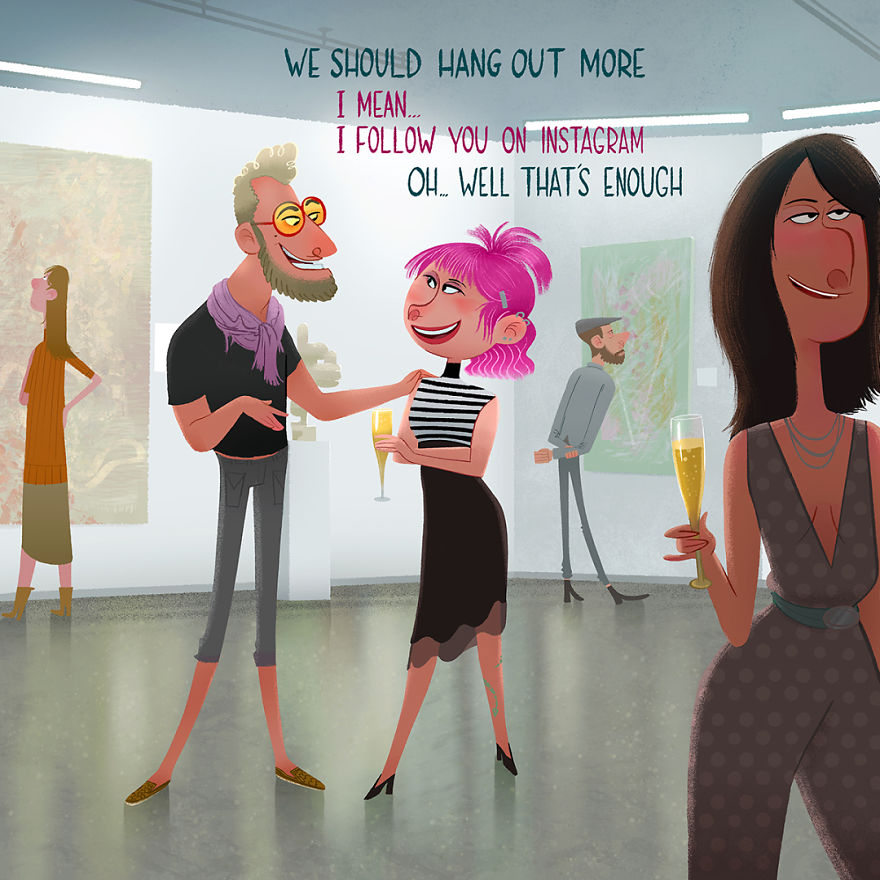 I Often Overhear People Say Funny Things, So I Started Illustrating Them I Often Overhear People Say Funny Things, So I Started Illustrating Them