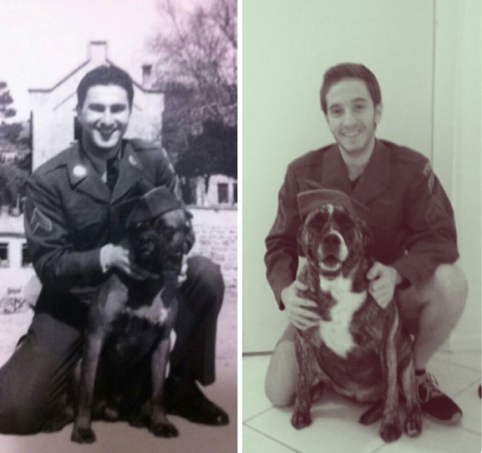 43 Times People Recreated Their Grandparents Photos, And The Result Was Amazing 43 Times People Recreated Their Grandparents Photos, And The Result Was Amazing