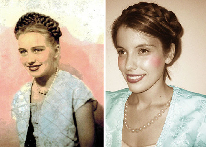 43 Times People Recreated Their Grandparents Photos, And The Result Was Amazing 43 Times People Recreated Their Grandparents Photos, And The Result Was Amazing