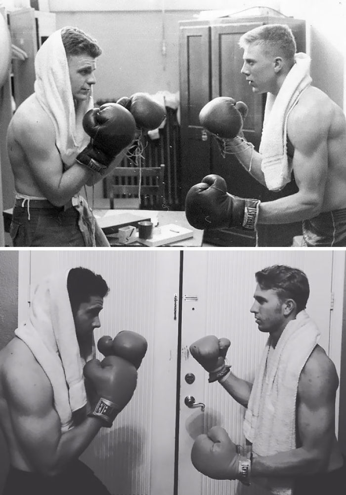 43 Times People Recreated Their Grandparents Photos, And The Result Was Amazing 43 Times People Recreated Their Grandparents Photos, And The Result Was Amazing