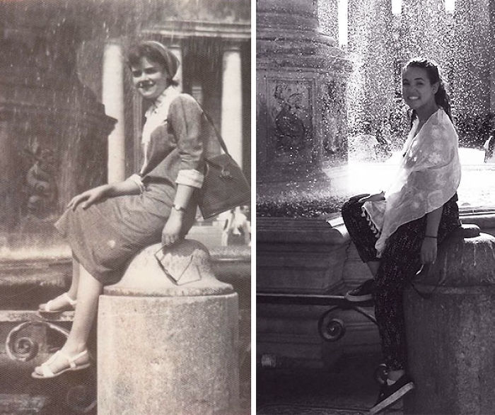 43 Times People Recreated Their Grandparents Photos, And The Result Was Amazing 43 Times People Recreated Their Grandparents Photos, And The Result Was Amazing