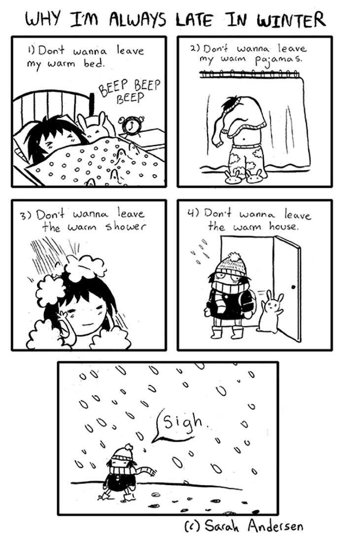 50 Funny Comics About Winter Problems That Almost Everyone Will Relate To 50 Funny Comics About Winter Problems That Almost Everyone Will Relate To