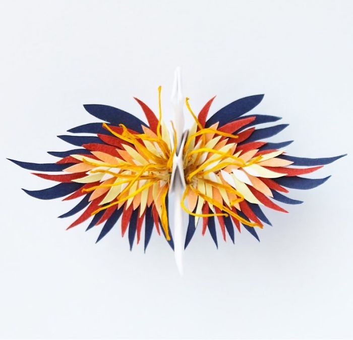 I Folded And Decorated An Origami Crane Every Day, For 1000 Days