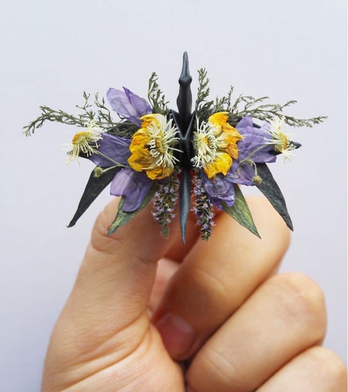 I Folded And Decorated An Origami Crane Every Day, For 1000 Days