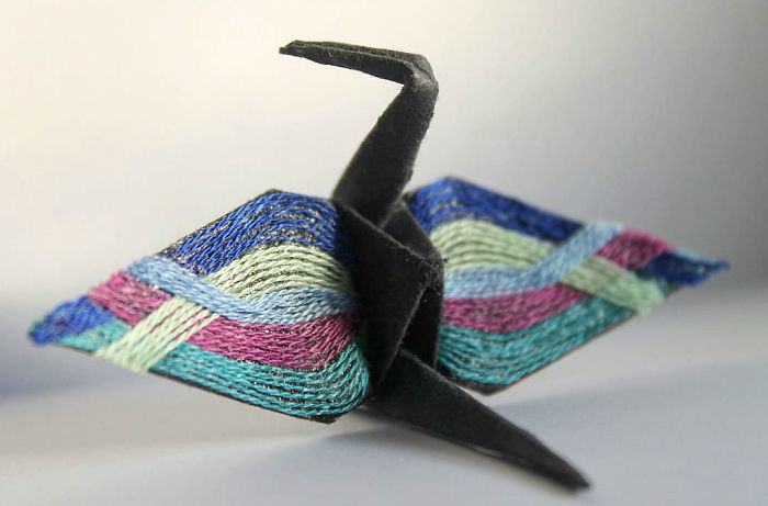 I Folded And Decorated An Origami Crane Every Day, For 1000 Days