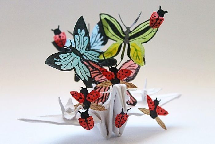 I Folded And Decorated An Origami Crane Every Day, For 1000 Days