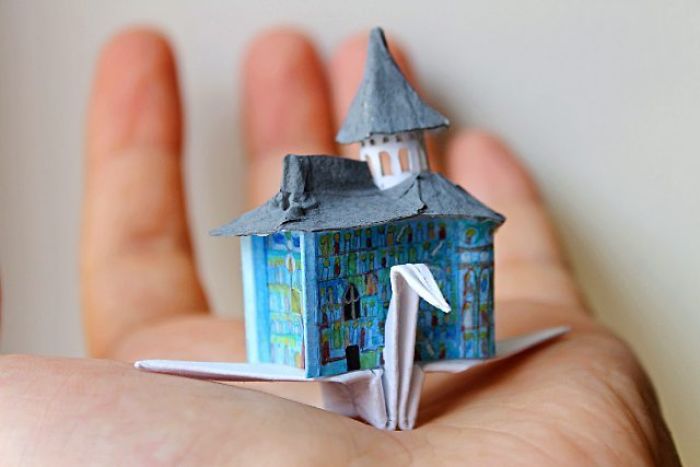 I Folded And Decorated An Origami Crane Every Day, For 1000 Days