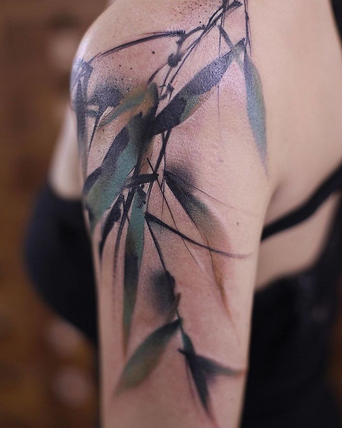 These Watercolor Tattoos By Chen Jie Will Make You Wish You Had One These Watercolor Tattoos By Chen Jie Will Make You Wish You Had One