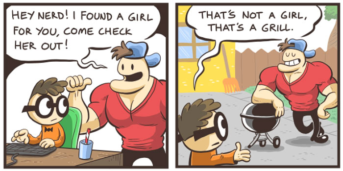 5 Nerd And Jock Comics With Unexpected Endings