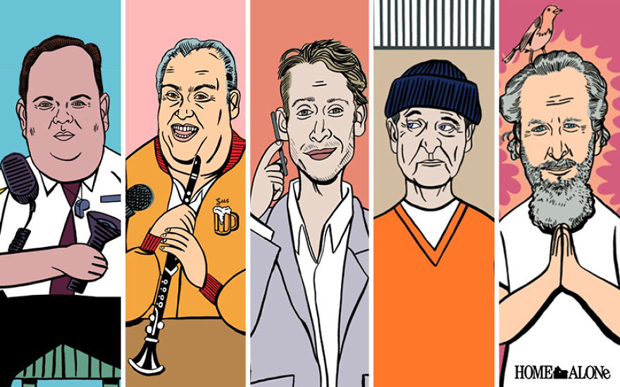 Illustrator Imagines What Home Alone Characters Would Look Like Now, 25 Years Later Illustrator Imagines What Home Alone Characters Would Look Like Now, 25 Years Later