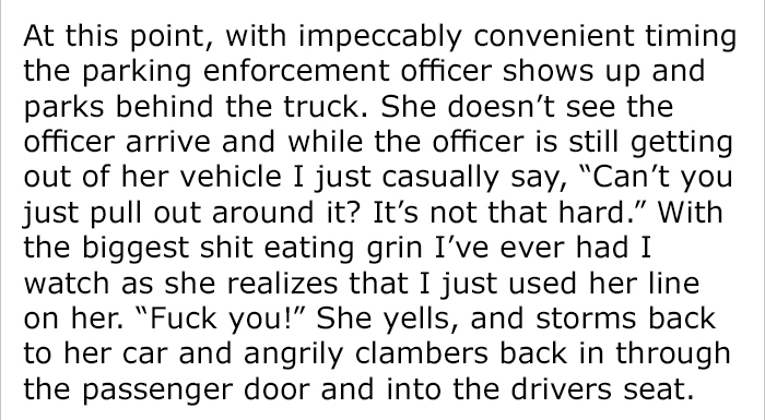 Rude Woman Refuses To Leave ‘No Parking’ Zone, So Construction Workers Get The Best Revenge Rude Woman Refuses To Leave ‘No Parking’ Zone, So Construction Workers Get The Best Revenge