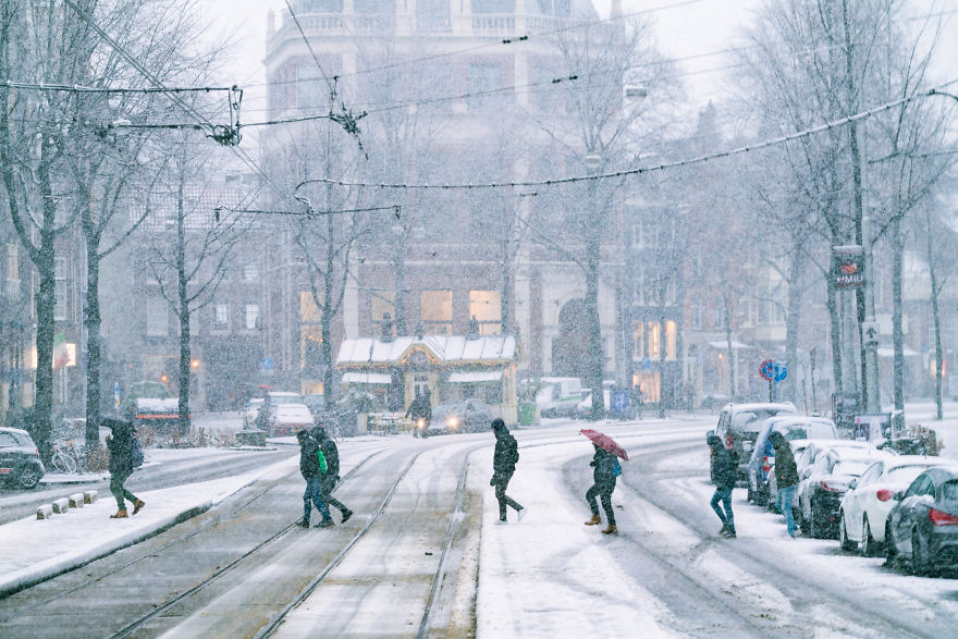 I&#8217;ve Never Seen So Much Snow In Amsterdam