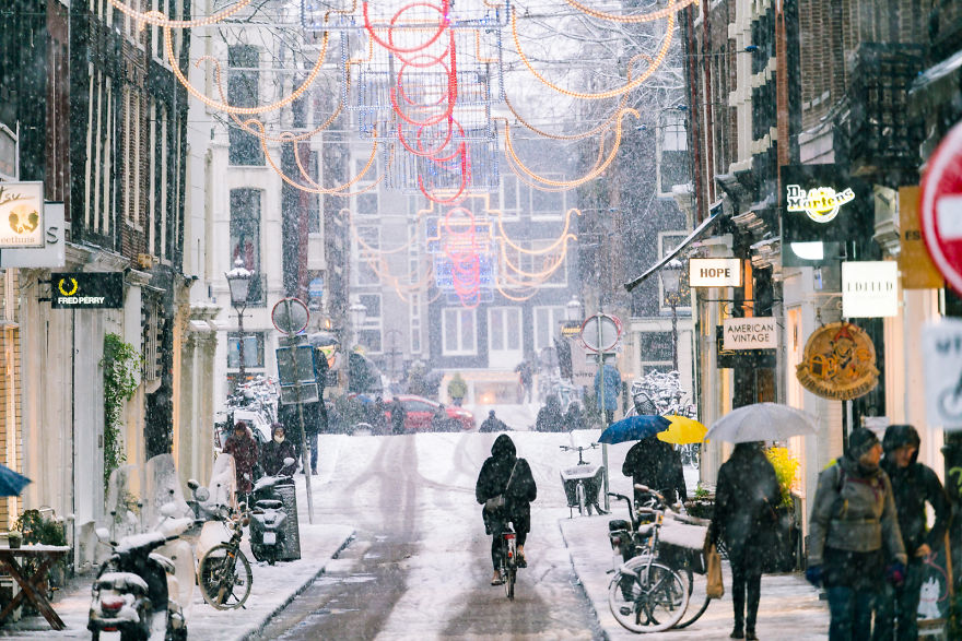 I&#8217;ve Never Seen So Much Snow In Amsterdam