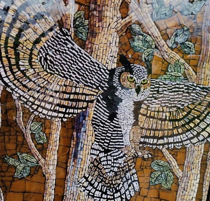 The Glass Mosaic Art By Kashena Hottinger