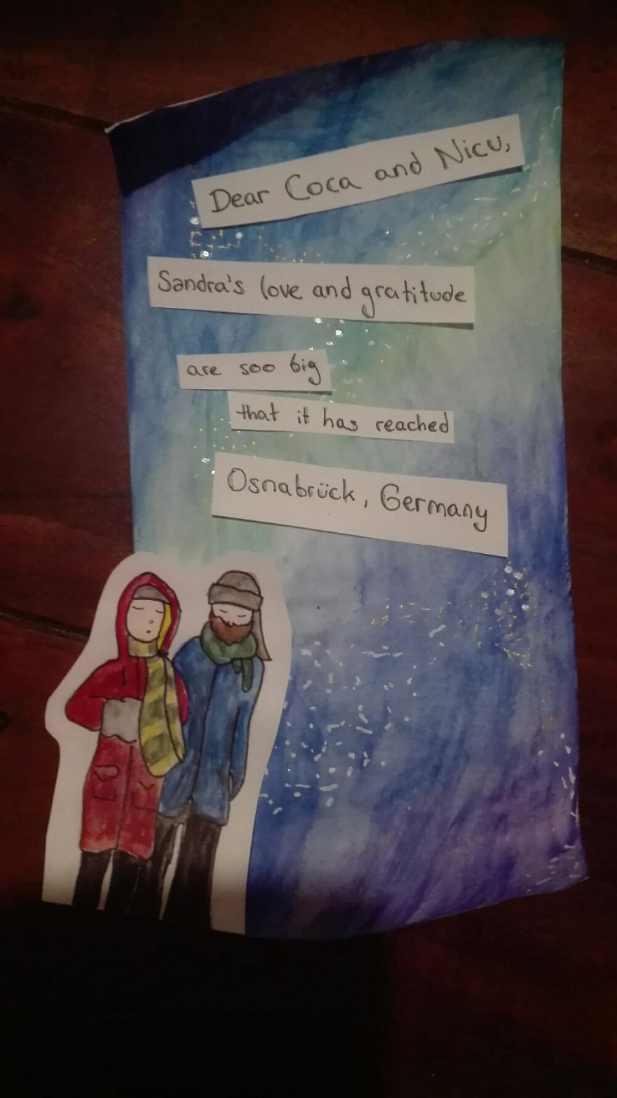 Pandas, Please Help Me Surprise My Hardworking Parents With Notes From All Over The World!