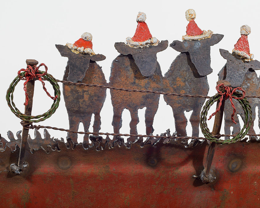 I’ve Made Some Whimsical Winter Scenes From Old Snow Shovels I’ve Made Some Whimsical Winter Scenes From Old Snow Shovels