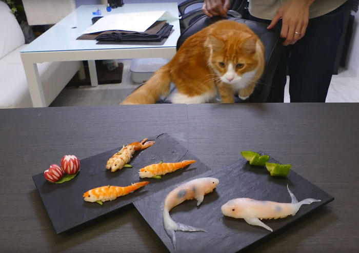 Sushi That Looks Like Real-Life Swimming Koi In A Few Simple Steps Sushi That Looks Like Real-Life Swimming Koi In A Few Simple Steps