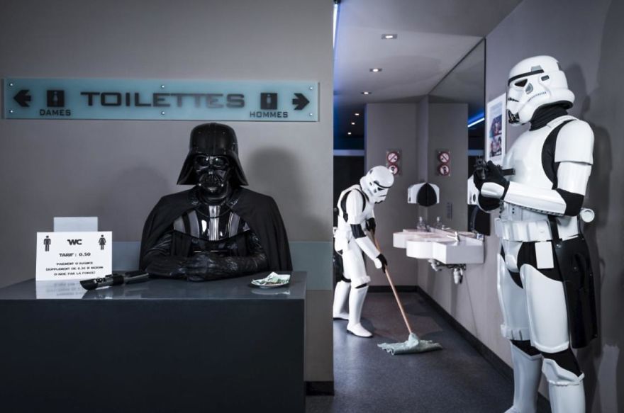 Photographer Reimagines What Would Happen If Darth Vader Faced Financial Crisis Photographer Reimagines What Would Happen If Darth Vader Faced Financial Crisis